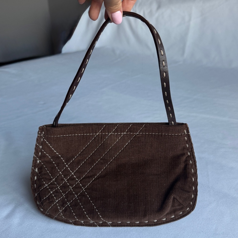 Vintage GAP Suede Mini Shoulder Bag - Picture 2 of 8